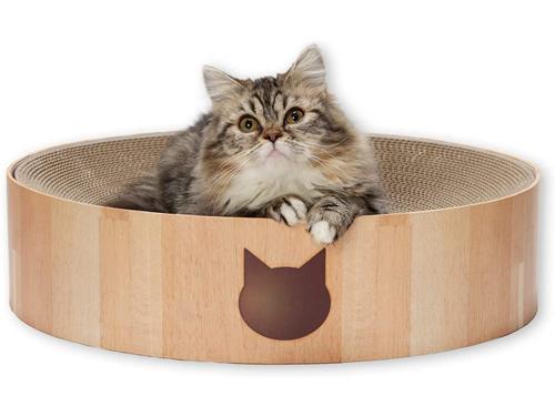 猫壱の人気商品である猫用爪とぎ『バリバリボウル』